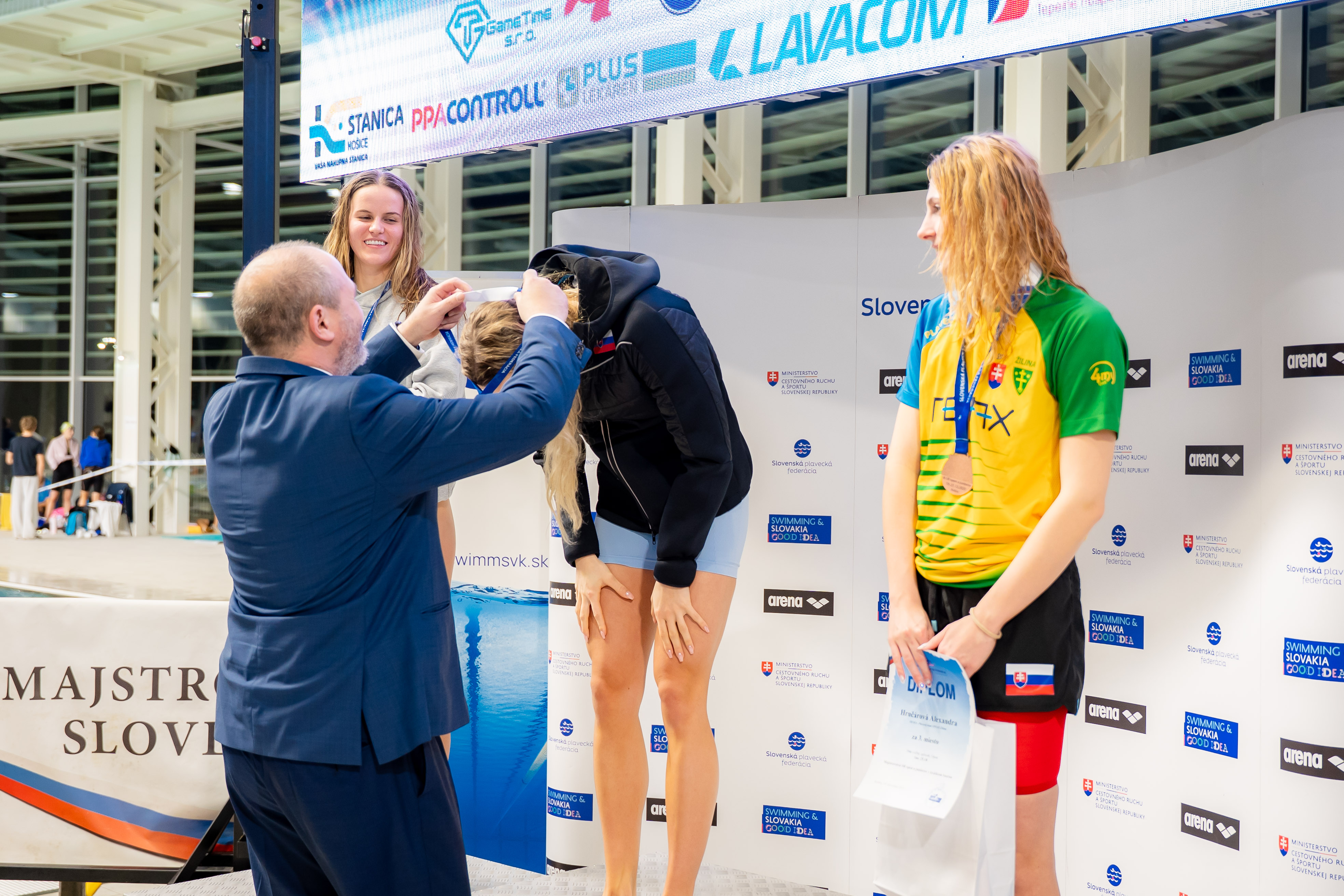 Slavnostne otvorenie Majstrovstiev Slovenskej republiky v plavani-88